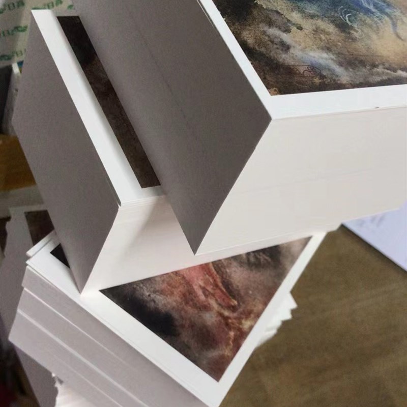 明信片定制diy照片打印个性定做动漫应援明信片方卡售后卡印刷