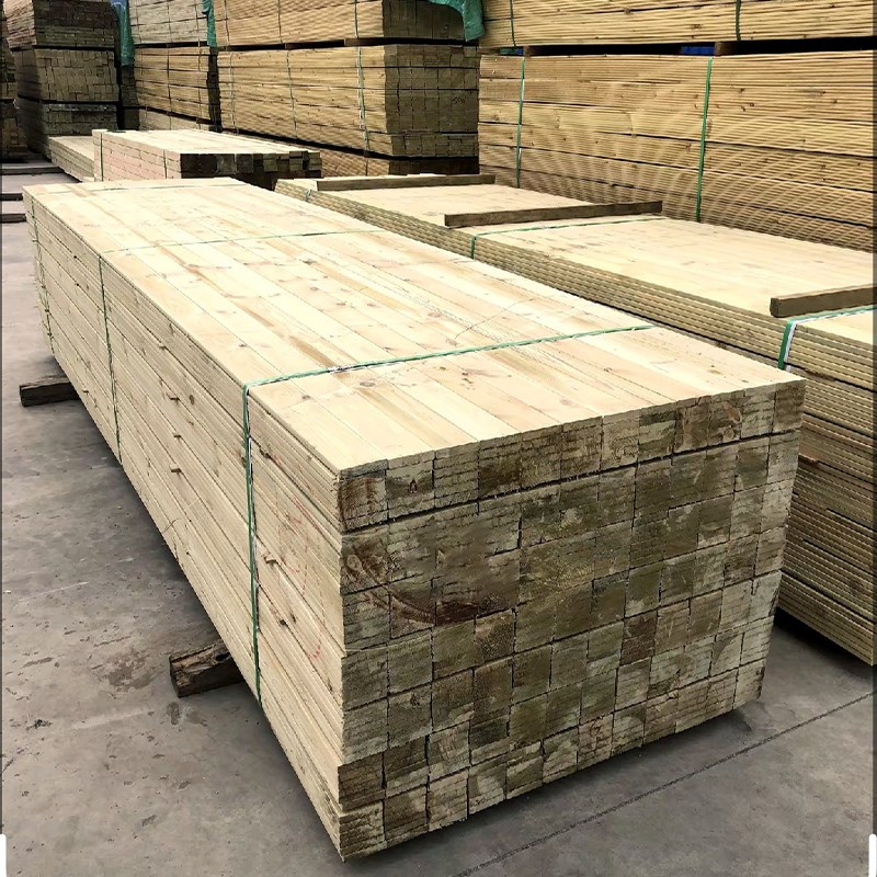 户外防腐木地板樟子松实木板材桑拿板阳台花园室外实木葡萄架木方