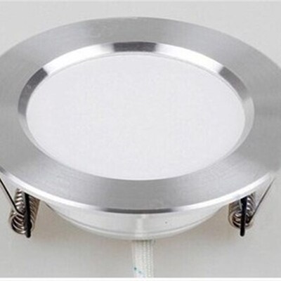 12v24V伏3W5W孔灯家用7W12W车船吸顶灯电梯桶灯嵌入式12vLED筒灯