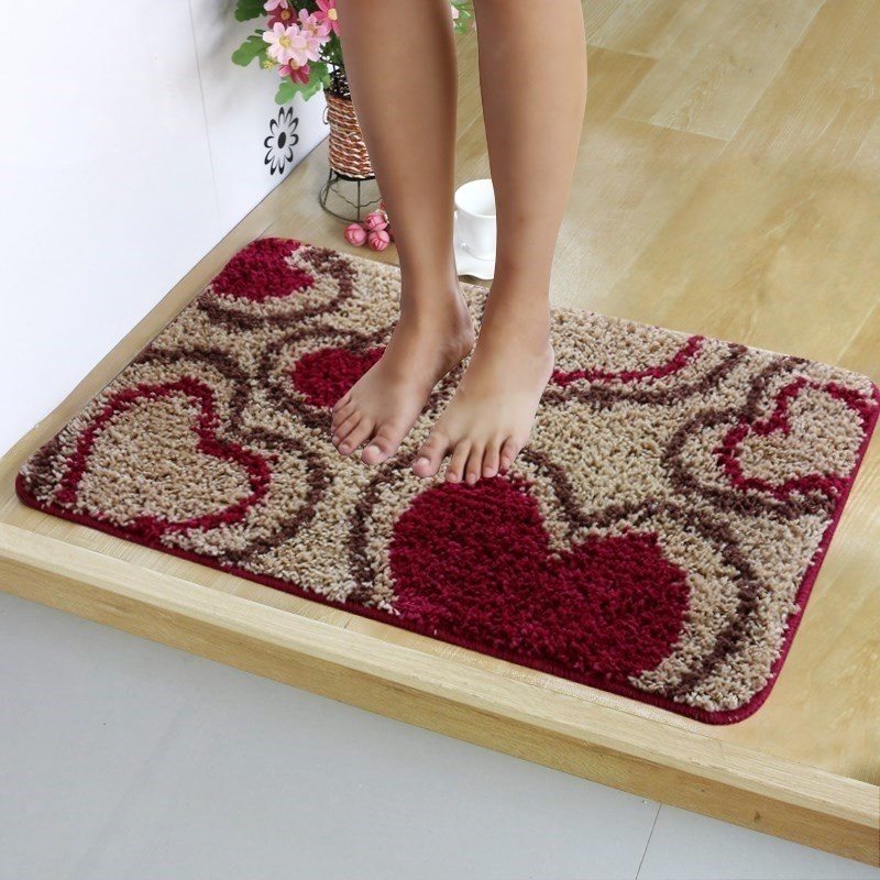 卡通可爱浴室洗手间防滑吸水地垫进门口卫生间好运踩脚垫脚厕所布,居家布艺,家用脚垫,淘宝优惠券,粉丝福利购,淘宝优惠卷