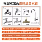 水管PVC材质4分6分1寸加厚防爆抗压耐磨园艺好帮手浇灌花草通用型
