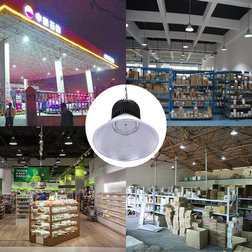 鳍片LED工矿灯厂房灯工况灯100W200W体育馆球场吊灯工业照明超亮