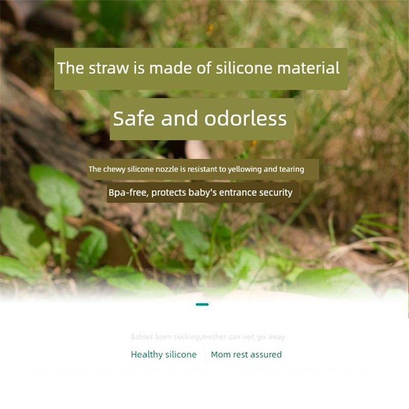 Aneno Enino儿童保温杯吸管杯喷嘴吸管头密封圈水杯盖配件通用