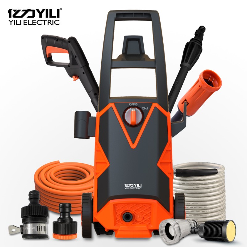 亿力大功率洗车机神器220v高压冲洗地面强力水泵抢家用清洗水枪