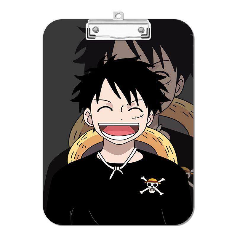 适用海贼王路飞夹板写字垫板a4夹亚克力文件夹便签试卷a5/a6学习