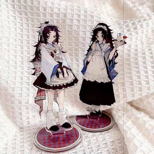 鬼灭之刃自制继国缘一严胜亚克力女仆立牌摆件可爱周边装饰同人谷