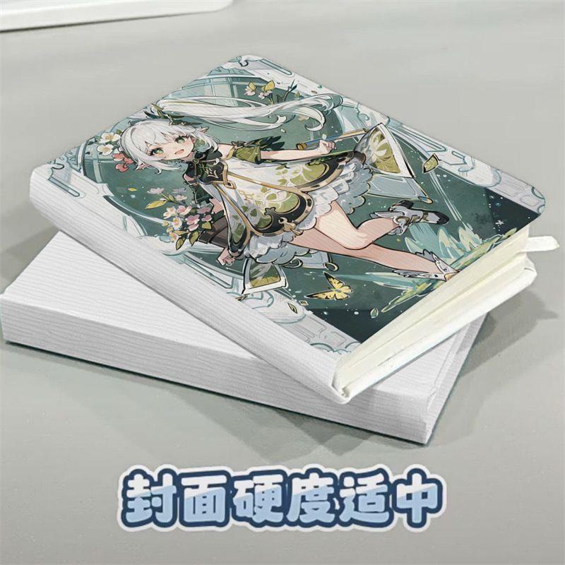 原神纳西妲便携式A7记事本随身携带小笔记本口袋单词迷你随手记