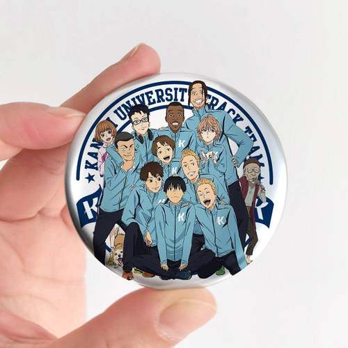 强风吹拂金属徽章吧唧彩色个性二次元日系卡通动漫周边礼物