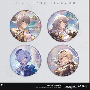 崩坏崩坏星穹铁道周边吧唧徽章谷子砂金知更鸟星期日流萤礼物