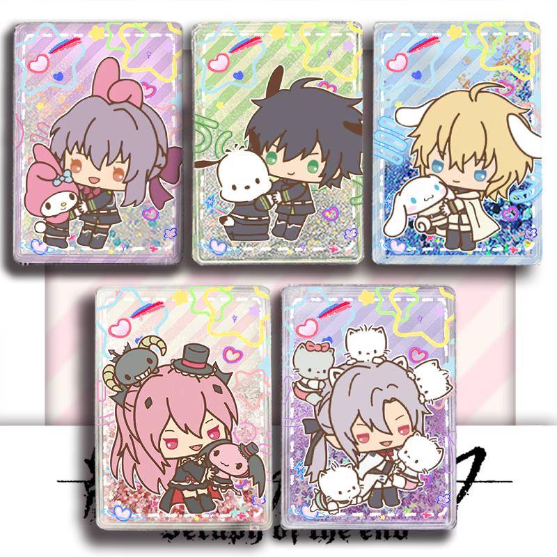 终结的炽天使周边流沙麻将米伽尔费娘克鲁鲁可爱桌面摆件亚克力砖