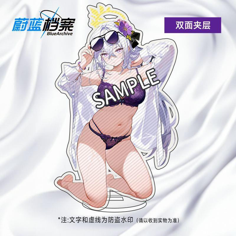 碧蓝档案蔚蓝档案周边立牌 白洲梓爱丽丝女友 双面亚克力摆件礼品