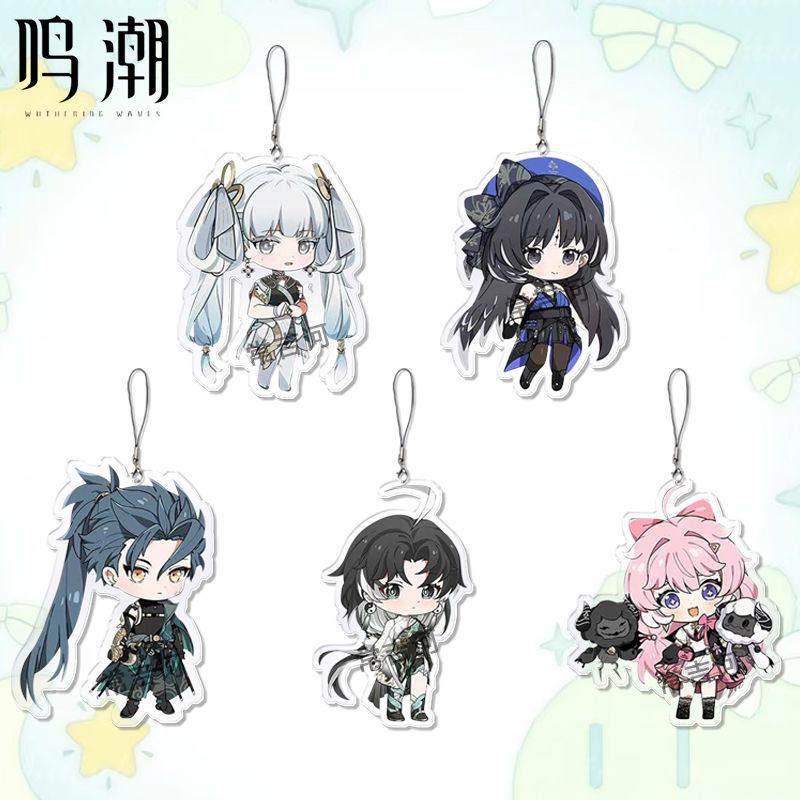 鸣潮手机链游戏周边手机挂件定制可爱手机壳吊坠书包挂饰漫展物料