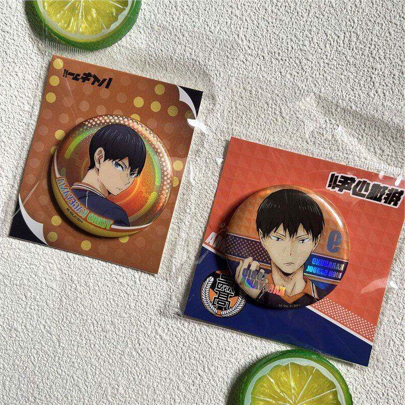 【正版官谷】排球少年影山飞雄吧唧徽章kgym日谷底周边