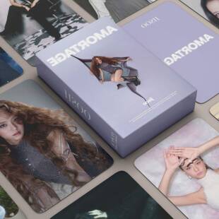 Jisoo金智秀小卡AMORTAGE专辑礼盒粉墨BLACKPINK周边拍立得LOMO卡