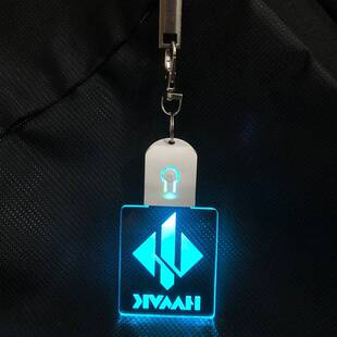 三角洲行动周边哈夫克模型曼德尔砖克发光充电钥匙扣挂件生日礼物