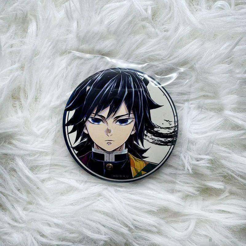 【柱展】鬼灭之刃 富冈义勇 水柱柱展吧唧 稀有柄 个人池徽章吧唧