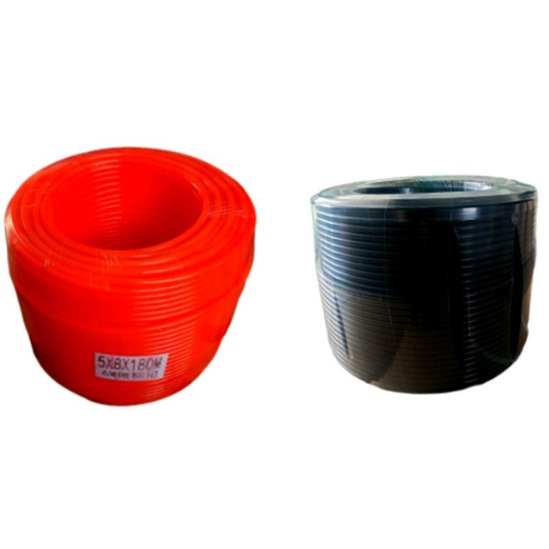 5*8mm气动软管洗车管检测黑红色车载洗车器高压管喷雾泵180米一卷