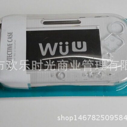 WIIU配件 GAMEPAD游戏机水晶保护壳 外壳 透明壳