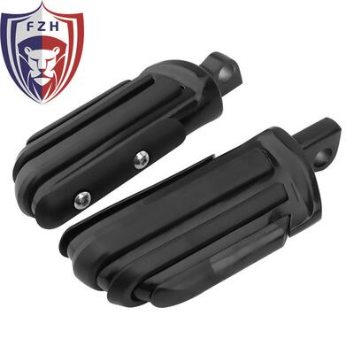 哈雷750500XL88312004872戴娜软尾肥仔路王改装前后脚踏板