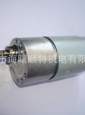 圆形偏心出轴GB37-555减速电机微型直流马达可调速正反转