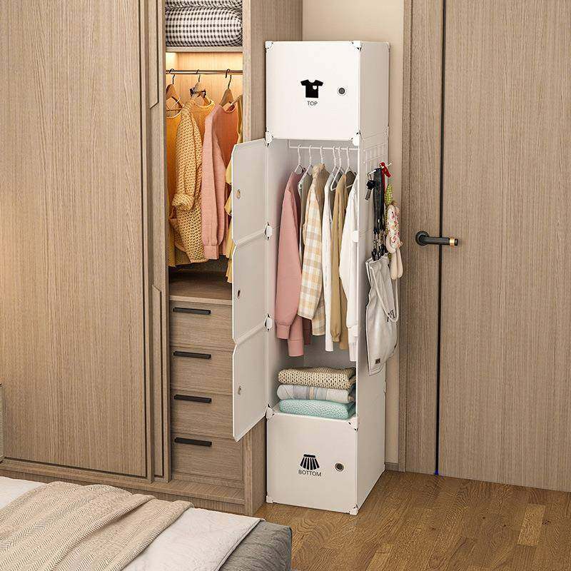 简易衣柜占地小型宿舍单人结实耐用家用卧室窄挂组装收纳储物柜子,基础建材,脚轮/万向轮,淘宝优惠券,粉丝福利购,淘宝优惠卷