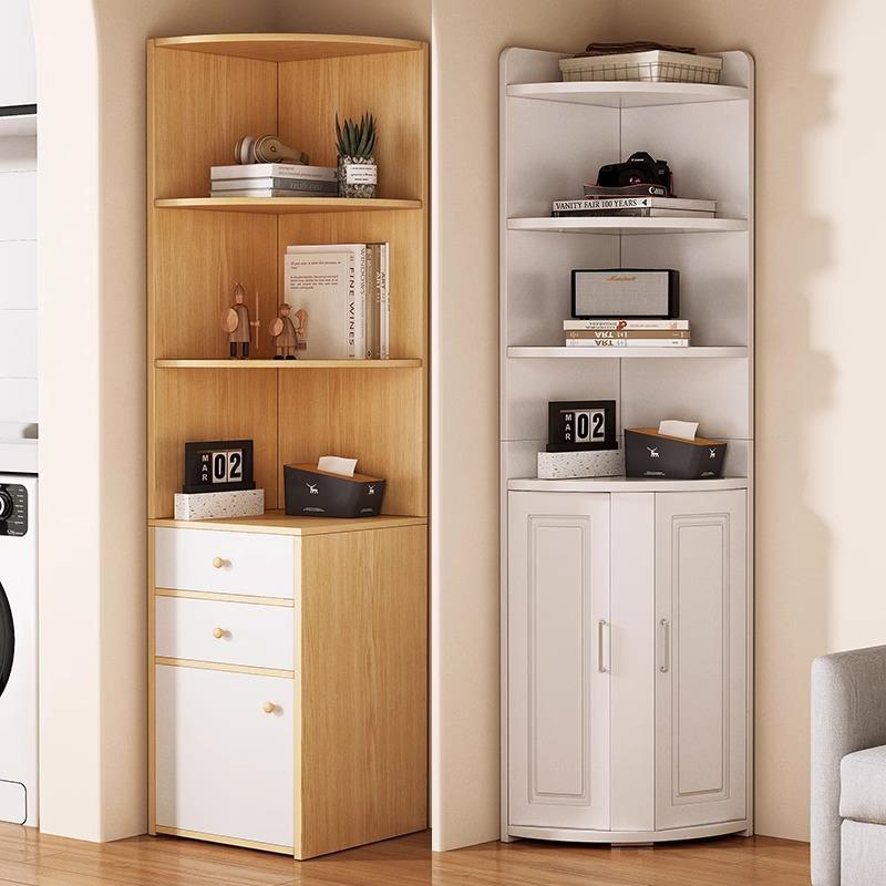 转角柜墙角柜拐角置物架转角柜子客厅收纳柜墙角书架置物柜角落柜