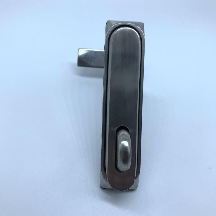 MS860-1不锈钢平面锁，不锈钢工业门锁，不锈钢电柜机箱门锁