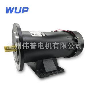 DC220V调速电机马达减速电机370W卧式直流电机永磁直流电机