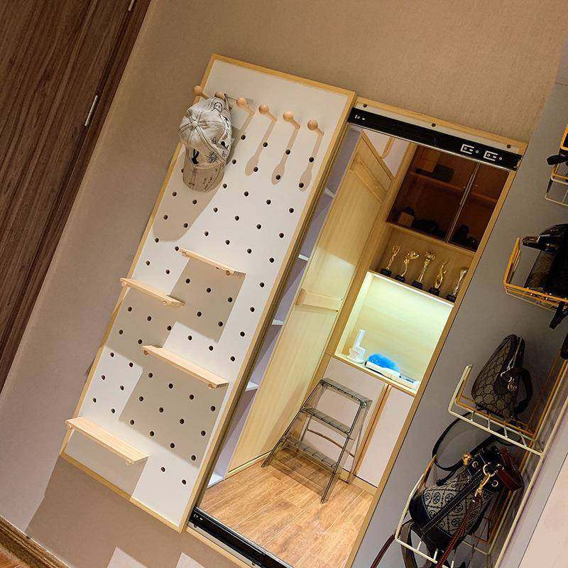 玄关洞洞板镜子试衣镜镜子穿衣镜板装饰家用试衣一体多功能上墙,纺织面料/辅料/配套,纺织机械配件,淘宝优惠券,粉丝福利购,淘宝优惠卷