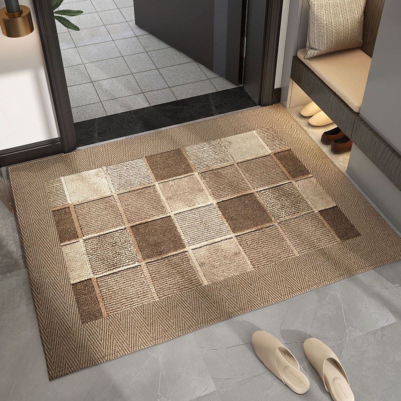 2024新款高级感入户门地垫进门防滑防水脚垫门口地毯X可定制门垫,居家布艺,入户地垫,淘宝优惠券,粉丝福利购,淘宝优惠卷