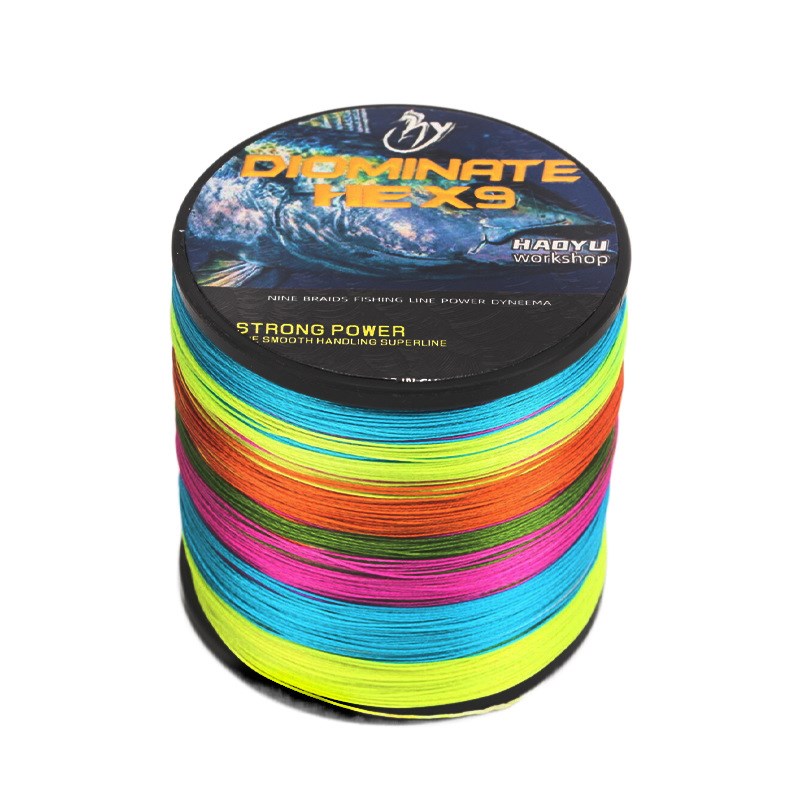 海钓PE线船钓十米一色9编PE线大钓力耐磨标准不涨号