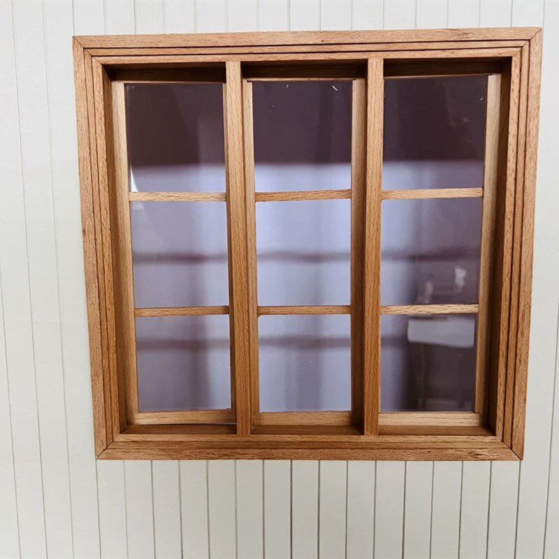 娃屋窗户模型场景装饰6分娃屋