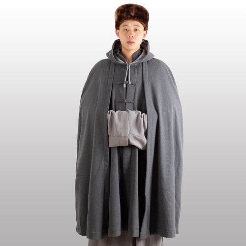 服装僧人披风打坐僧袍和尚出家披肩僧衣女斗篷斗篷冬季僧服观音男