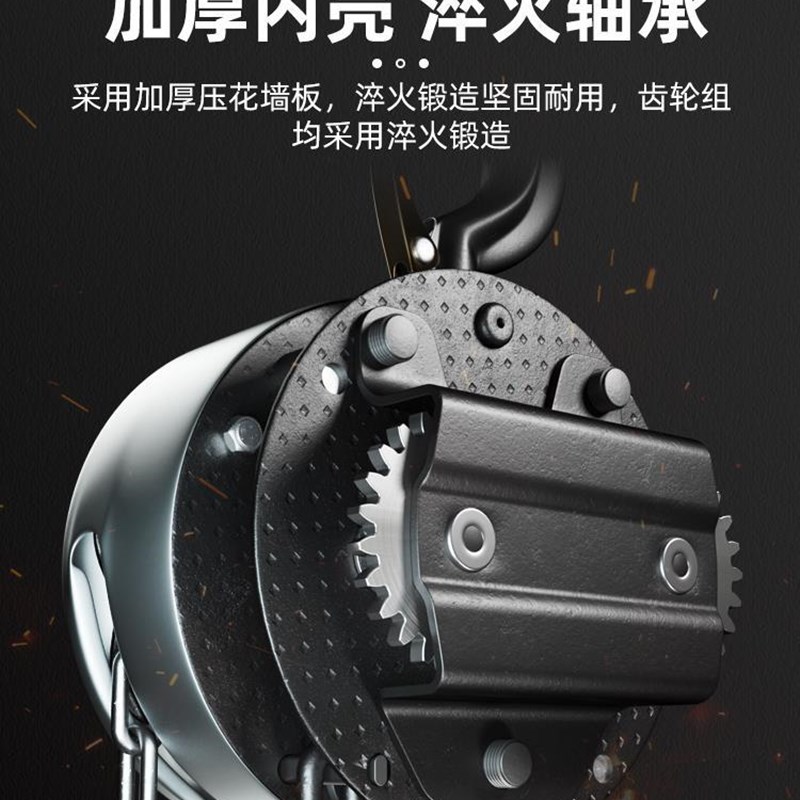 定制手拉葫e芦倒链1吨2吨3吨5吨起重吊具铁吊机家用小型升降手动