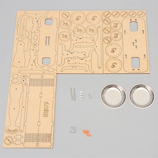 科技小制作托盘天平秤 中小学生益智科学L实验小发明手工材料模型