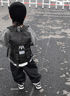 男童背包b2023新款时尚幼儿园轻便减负书包休闲户外出游儿童双肩