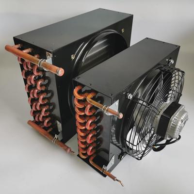 风冷水冷冷凝器展示柜 小型x冰箱冰柜冷库铜管铝翅片蒸发器散热器