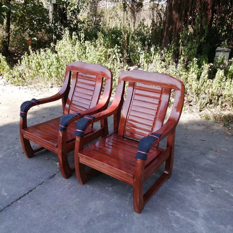 新中式全实木沙发客厅组合木质红木椅原木三人位五件套成人经济型