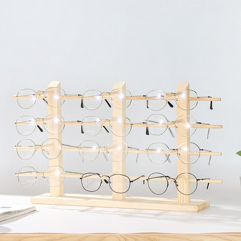 眼镜展示收纳架防风眼镜太阳眼镜墨镜展示架大容量高级实木陈列架,商业/办公家具,眼镜货架,淘宝优惠券,粉丝福利购,淘宝优惠卷