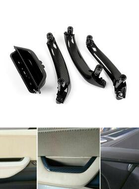 适用于宝马X3F25/X4F26水转印碳纤纹车门内拉手X3X4扶手框把