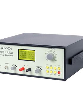 音频扫频信号发生器CRY5520采用单片机控制扫频20～20KHz