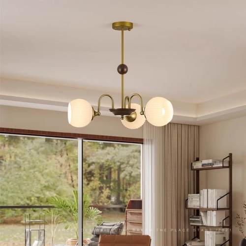 法式中古客厅灯主灯轻奢vintage餐厅吊灯诧寂风复古书房主卧室灯