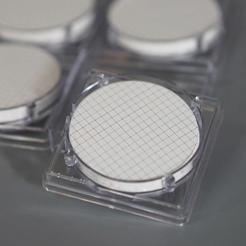 网格微孔滤膜47/50mm格栅微生物计数0.22/0.45检测不溶物析出物