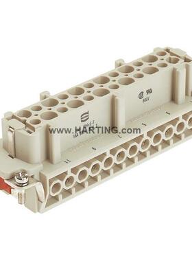 09340102701HARTING浩亭16A830VHAN10HVE10针高电流连接器