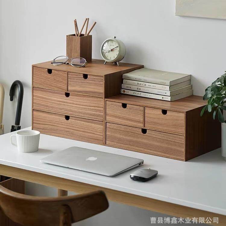卧室木质抽屉式斗柜实木桌面收纳柜简约床头多层储物柜