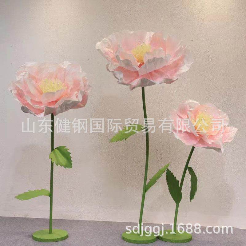 蔷薇花三件套蔷薇花仿真花背景花婚礼花纸花Rosesflower