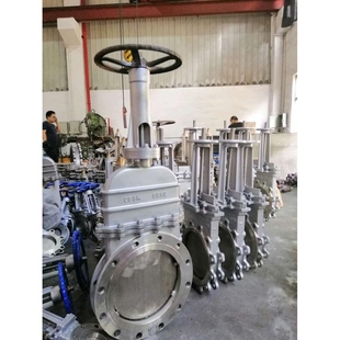 DMZ73W-10NR不锈钢310S暗杆刀闸阀DN500手动暗板高温插板阀DN800