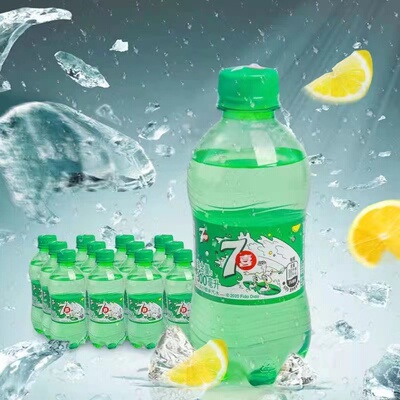 Pepsi-Cola/百事可乐七喜300ml*6