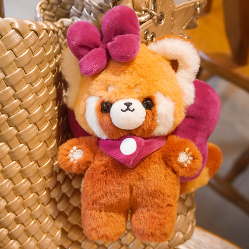 熊猫和朋友们小熊猫毛绒玩偶挂件