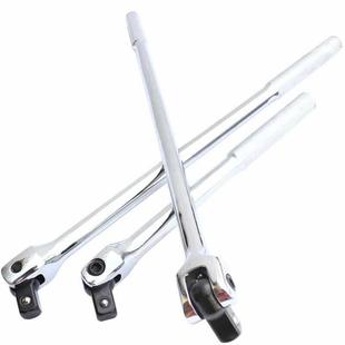 F杆转向手柄1/2寸加长活动头筒扳手大飞连接杆旋转套筒扳手万向杆